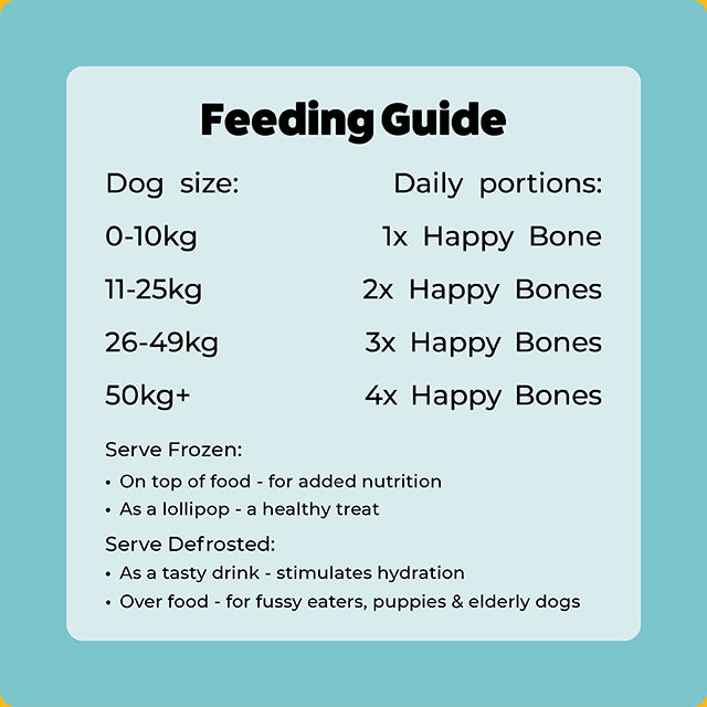 Goat Happy Bones 5-Pack (60 Bones)