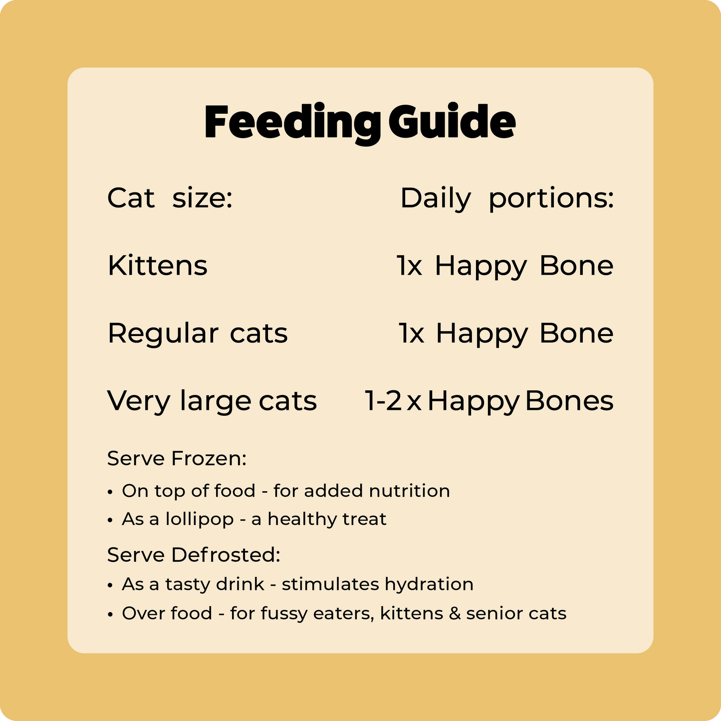 Turkey Happy Bones for Cats