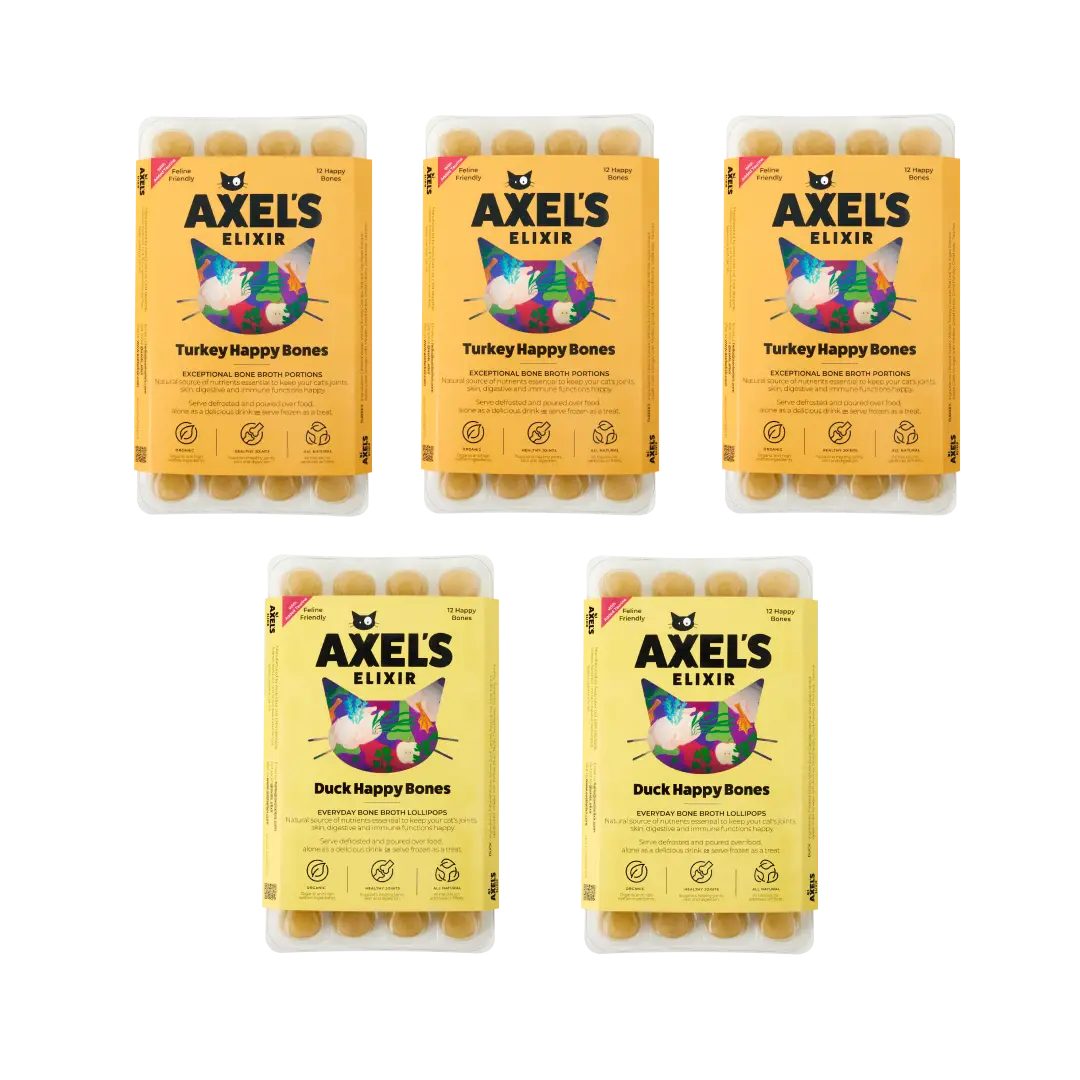 The Poultry Pack for Cats (60 Bones)