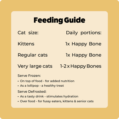 Turkey Happy Bones for Cats