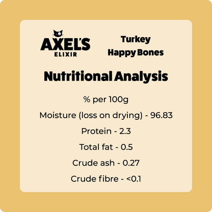 Turkey Happy Bones for Cats