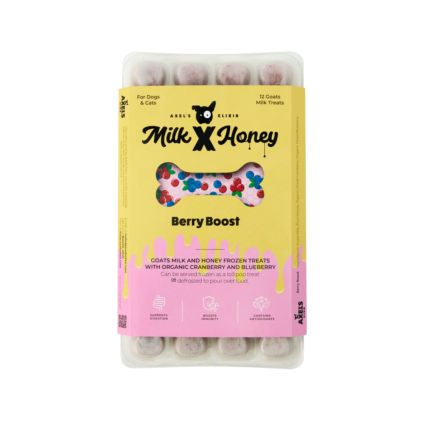 Milk & Honey Berry Boost