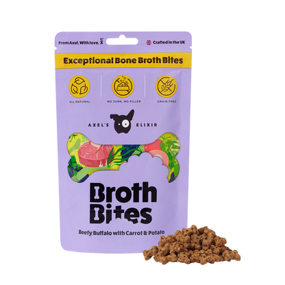 Broth Bites Beefy Buffalo with Carrot & Potato