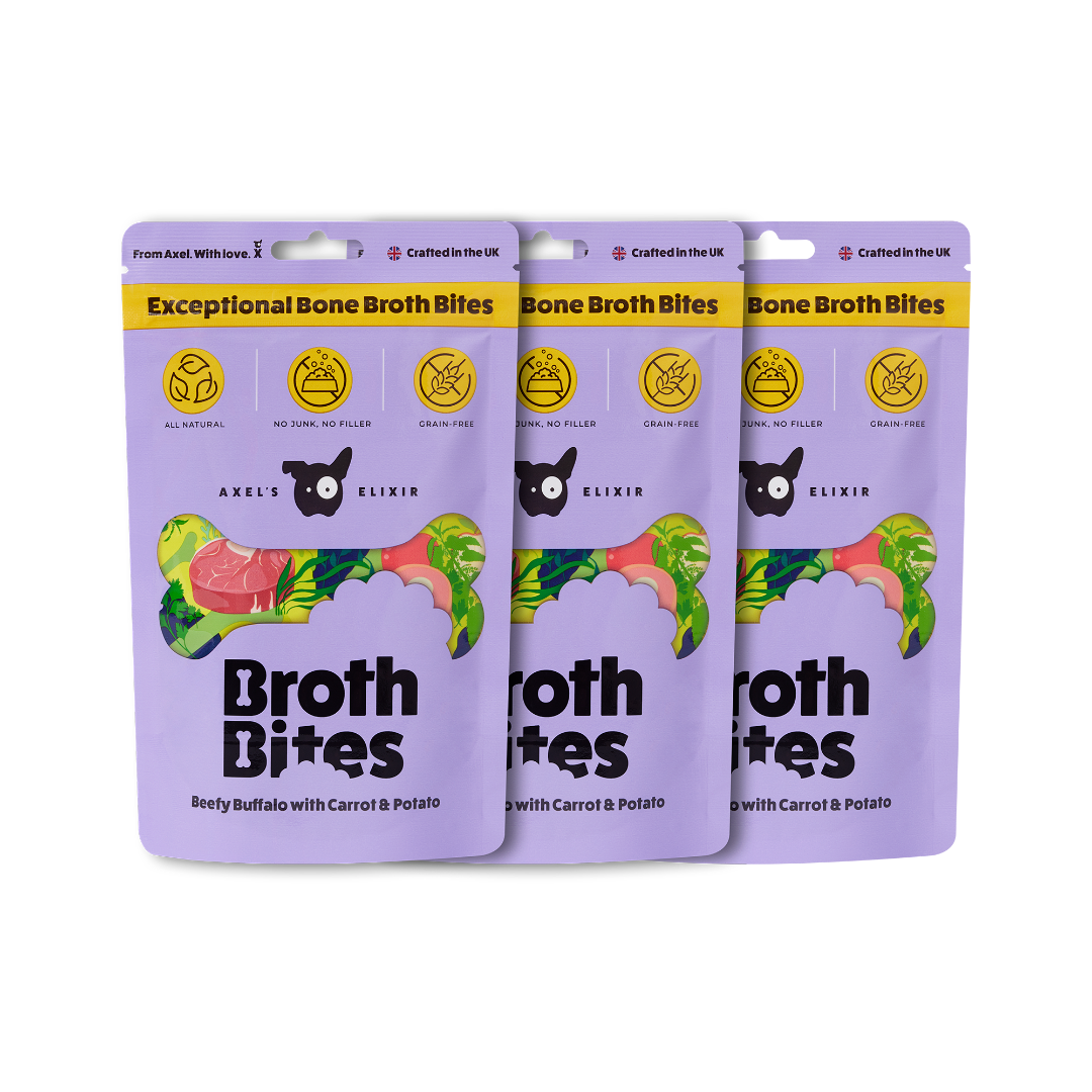 Broth Bites Beefy Buffalo with Carrot & Potato 3-Pack