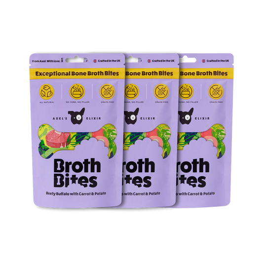Broth Bites Beefy Buffalo with Carrot & Potato 3-Pack