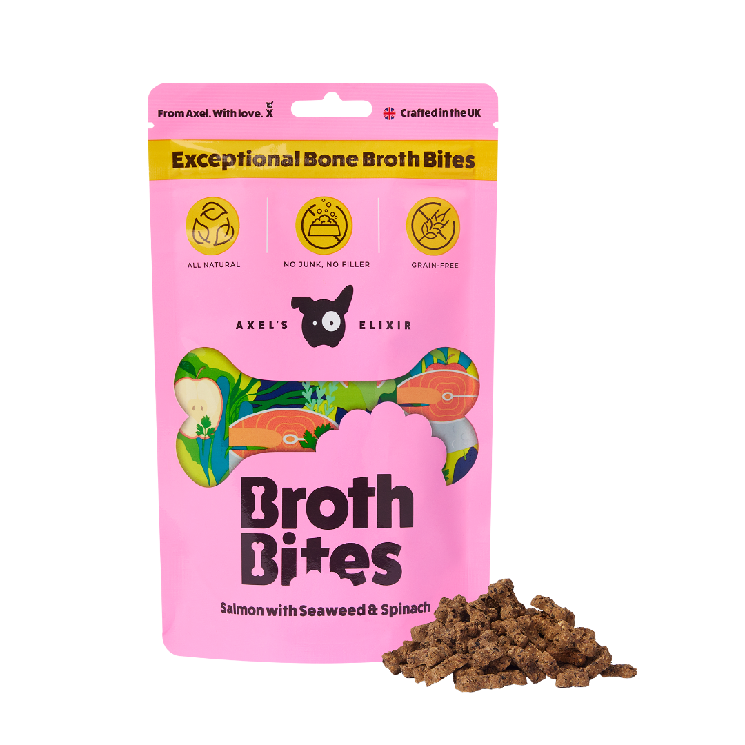 Broth Bites Salmon with Seaweed & Spinach