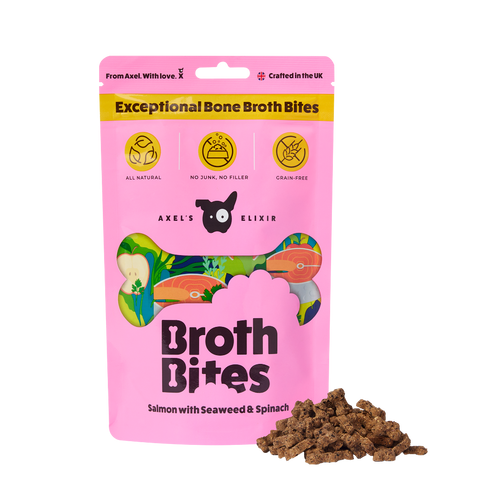 Broth Bites Salmon with Seaweed & Spinach