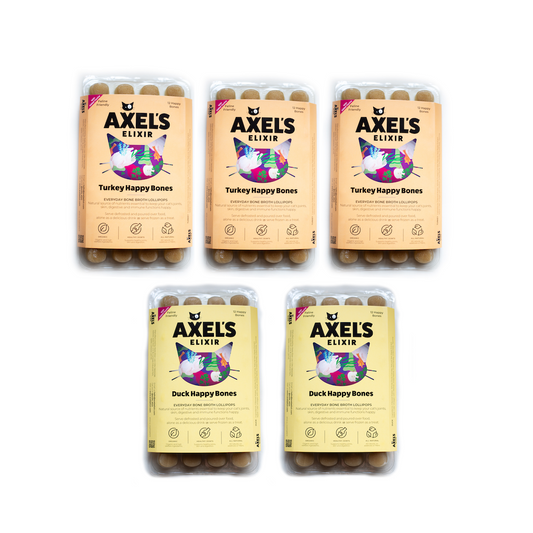 The Poultry Pack for Cats (60 Bones)